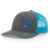 Charcoal/Neon Blue